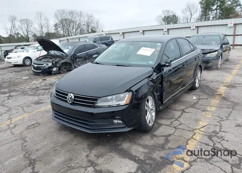 2017 Volkswagen Jetta 1.8T Sel/1.8T Sel Premium from USA, damaged, VIN 3VWL17AJXHM249129